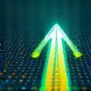 Network with upward arrow